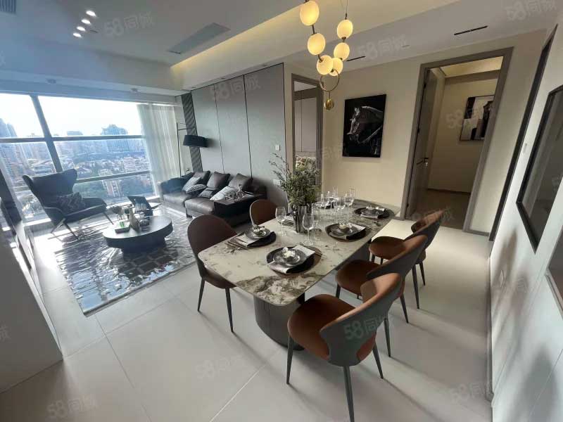 苏州河畔景观房！人民广场商圈三轨交汇纯居住精装高品质行政公馆